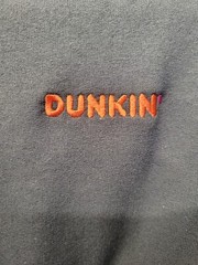 Dunkin Donuts Mens Sweatshirt Jerzees Nublend Grey Dunkin’ Logo