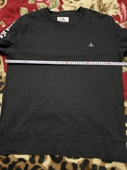 Vivienne Westwood Set Sweatshirt+Pans Black Cotton Sweaatpants orb Size L
