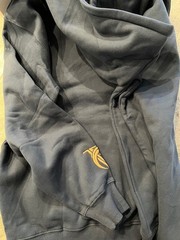 Gamersupps V Card Hoodie Navy L Large New NIP Sold Out Waifu Anime [US Seller]