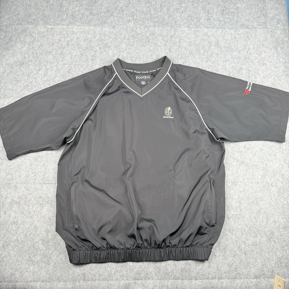 Footjoy Men’s Microfiber Golf Pullover Sweatshirt Large Lightweight Shoal Creek