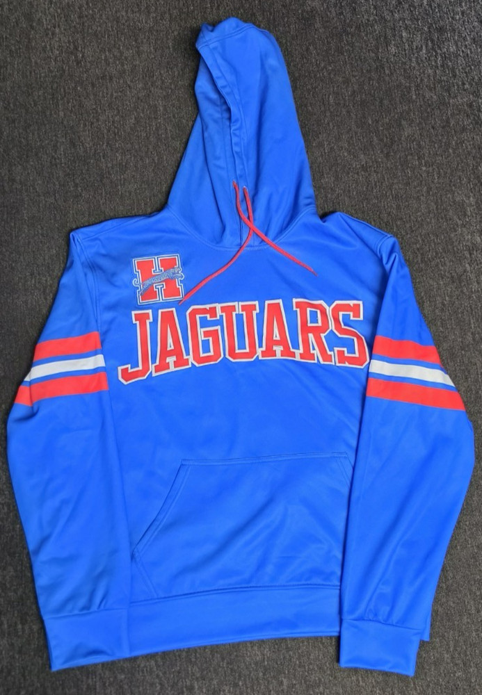 Midlothian Heritage High School Jaguars 100% Polyester Baseball Hoodie Mens XL
