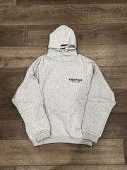 Fear of God Essentials Light Heather Grey Hoodie size S!
