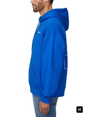 Off-White Costco Exclusive Men’s Pullover Hoodie Blue Brand New