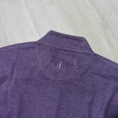 JOHNNIE-O Mens M MEDIUM SULLY PULLOVER 1/4 ZIP ROYAL PLUM PURPLE GOLF SWEATSHIRT