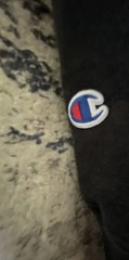 Champion Reverse Weave Hoodie Men’s S Varsity Letter C Patch Vintage Sweatshirt