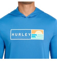 Hurley Men’s Sunny Side Hybrid Stretch Hooded UV T-Shirt