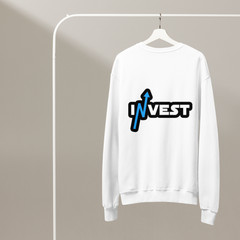 Crewneck Sweatshirt Organic Cotton Fleece – unisex