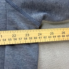 32 Degrees Motion Full Zip Hoodie Jacket Regular Size Large Blue Heathered Tech