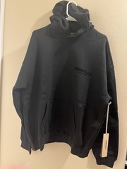 Large Essential Stretch Limo Hoodie Men’s Size L Black