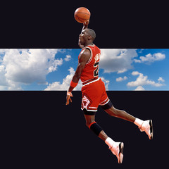 Jordan Retros Hoodie Basketball Legend_ The GOAT Flying