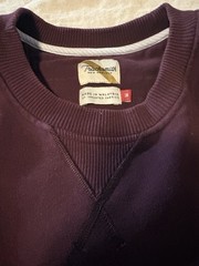 Tracksmith Sweatshirt Mens Medium Plum Burgundy Crewneck Pullover
