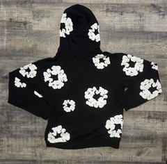 Denim Tears Black Wreath Hoodie Size Medium