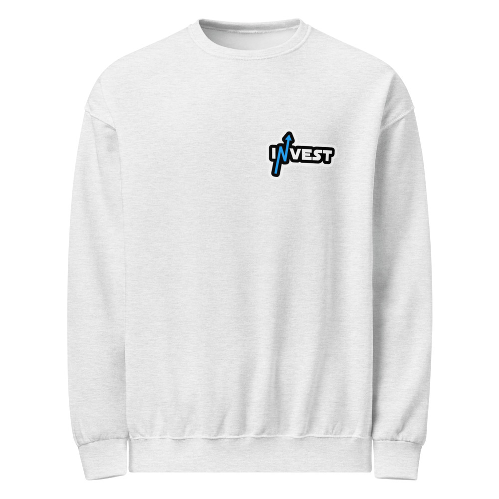 Crewneck Sweatshirt Organic Cotton Fleece – unisex