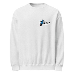 Crewneck Sweatshirt Organic Cotton Fleece – unisex