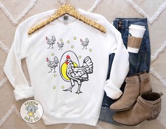 Roseanne Chicken Sweatshirt Ugliest shirt Artistic Statement Halloween costume