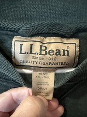VINTAGE L.L.BEAN, Sz XXL, Forest Green , Fall, Winter, Casual Crew Sweater