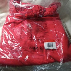 Nike Red Dri-Fit Lightweight Hoodie HF7059-657 Men’s Size Large