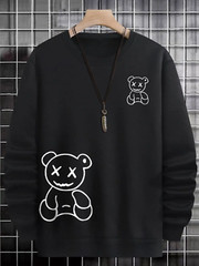 New Men’s Top Street Leisure Sports Sweatshirt Fashionable Cotton Hip Hop Top