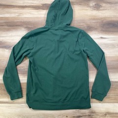 Avalanche Hoodie Mens Small Gorpcore Polyester Spandex Zip Up Green CAM846