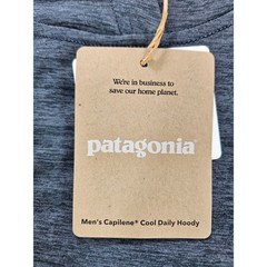 NEW Patagonia Capilene Cool Daily Hoodie Mens 2XL Smolder Blue Base Layer