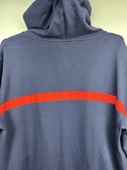 vivienne westwood hoodie zip up mens cotton size XL navy red