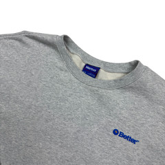 Better x Marmot Innovative Tech Crew Neck Sweatshirt Light Heather Gray Size XL