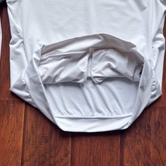 UNRL Crossover Crewneck White Men’s L Stretch Performance Sports Gym