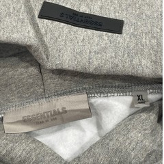 Fear of God Essentials Hoodie Dark Oatmeal XL Oversized NWT