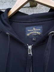 Vivienne Westwood Anglomania Chaos Zip Hoodie Size XL