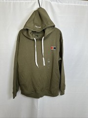 HIP MNL Pullover Hoodie Fleece Mens Sweatshirt Olive Green Sz- M NWT #1963