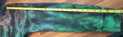 Empyre Tie Dye Festival Hoodie Sweatshirt – Size S – Teal Green Purple Tie Dye
