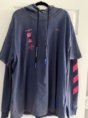 Off White Virgil Abloh Hoodie Incompiuto Fall Winter 19/20