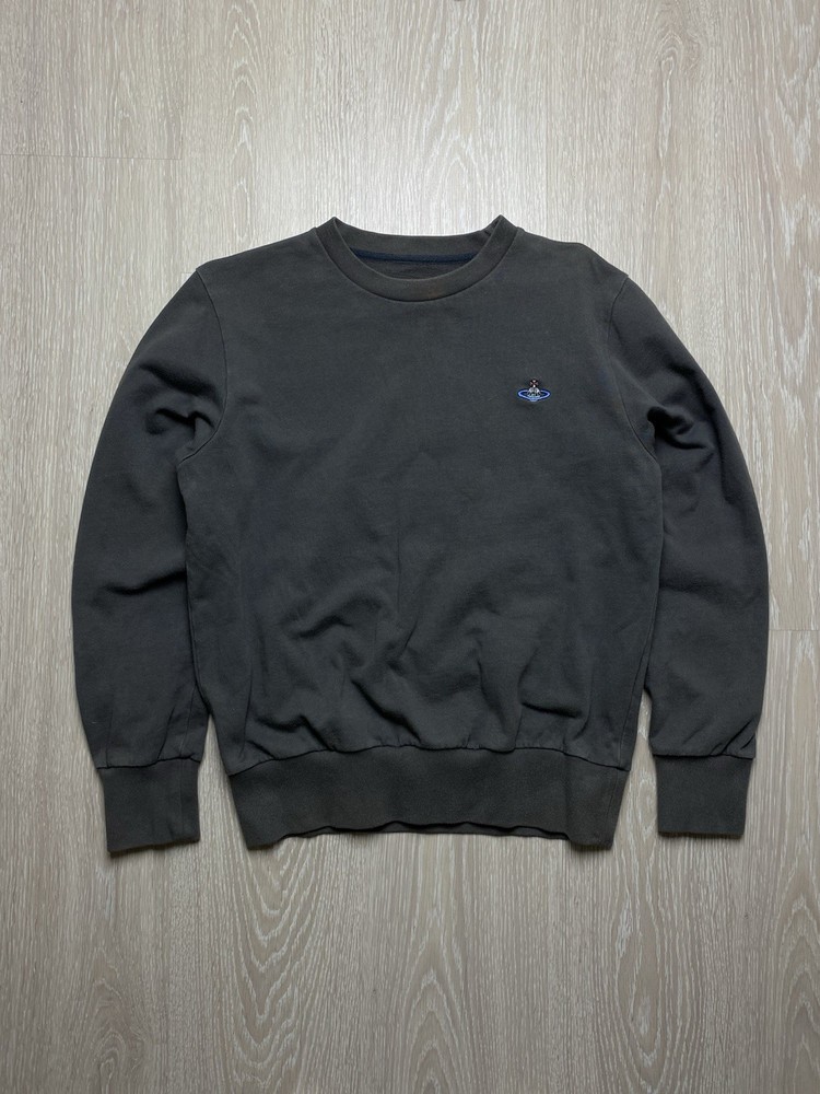 Vivienne Westwood Sweatshirt Mens Medium Navy Pullover Jumper Sweater Orb