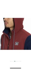 HURLEY Men’s Sherpa Anorak Half Zip Pullover Hoodie, Size X-Large, Obsidian