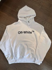Off-White Costco Exclusive Men’s Pullover Hoodie White Brand New