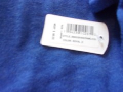 NWT Johnnie O Pamlico pullover, men’s L, royal blue, $88, cotton blend