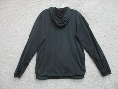 Adidas Sweater Small Adult Black Full Zip Pockets Hoodie Stretch Modern Mens S