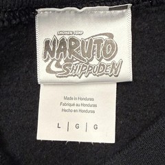 Ripple Junction Naruto Shippuden Sweatshirt Mens Large Black Akatsuki Cloud