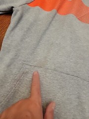 Under Armour Pullover Hoodie Size S Mens Logo Gray ***See Pics And Description