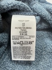 Yeezy Gap Fleece Yoke Tee Engineered By Balenciaga Mens Sz XS Boxy Sweatshirt
