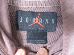 Jordan Hoodie Mens Large Brown Paris Graphic Pullover Zip Pocket DM3096-291