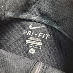 Nike Dri-Fit Mock Neck 1/4 Zip Black Pull Over Golf Sweatshirt Mens Size Large