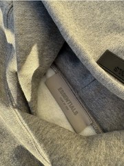 Essentials Dark Oatmeal Hoodie Size Medium-Brand New, Fast Shipping