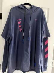 Off White Virgil Abloh Hoodie Incompiuto Fall Winter 19/20