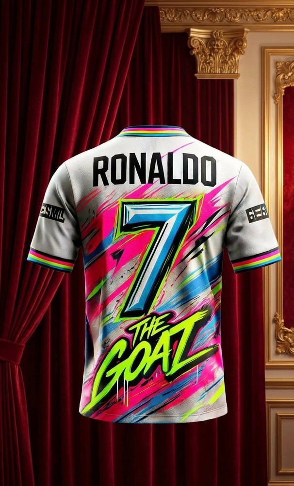 Summer Kids Adults Ronaldo CR7 Ronaldo Football Fans 3D Printed T-shirts Tops