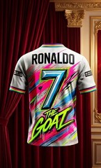 Summer Kids Adults Ronaldo CR7 Ronaldo Football Fans 3D Printed T-shirts Tops