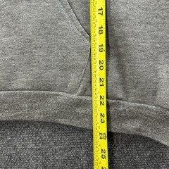 VTG 70s Sportswear Raglan Hoodie Sweatshirt L Gray Tri Blend Made In USA Rayon