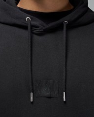 NEW Nike Jordan Flight Fleece Pullover Hoodie Black FV7247-010 Men’s Size M