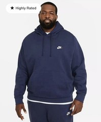 Nike Sportswear Club Fleece Hoodie Midnight Navy Men’s ALL SIZES BV2654-410 NEW