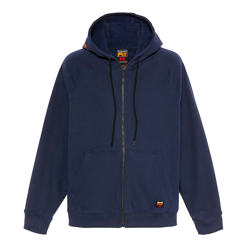Timberland PRO Hood Honcho Flame-Resistant Men’s 4XL Full-Zip Hoodie Navy